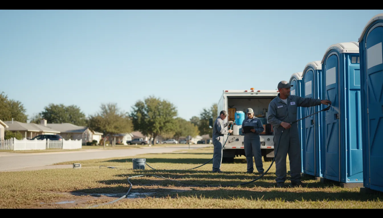 Long-Term Portable Toilet Rental in Unity, WI near me